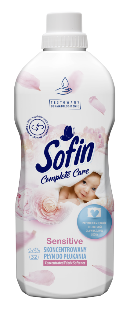 The package of liquid SOFIN COMPLETE CARE&Sensitive